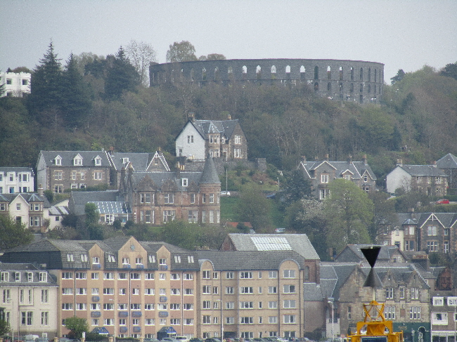 Oban - McCaig's Tower, erected 1897-1902
