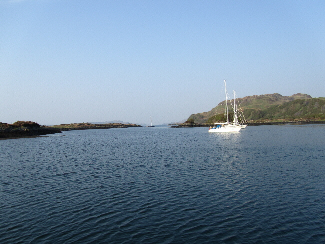 Puldhobrain anchorage on a very tranquil evening