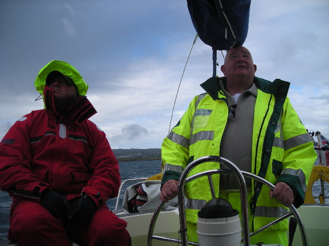 Big Ian in control