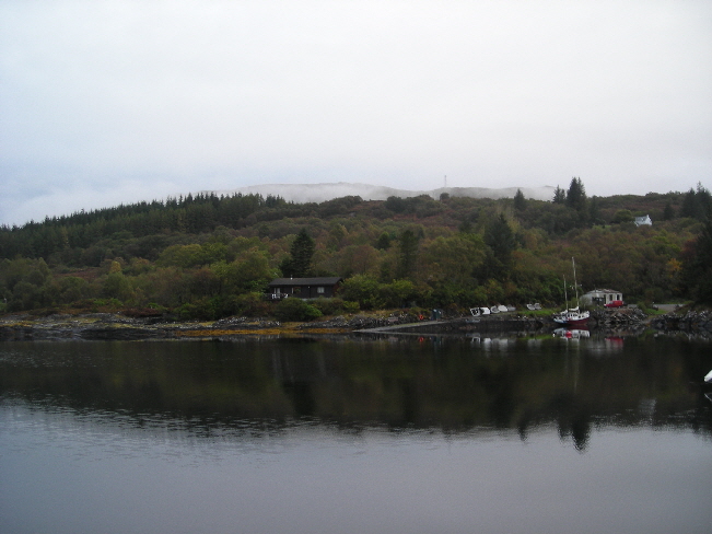 View of the jetty (there are pontoons there now)