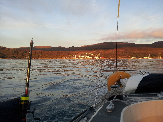 Leaving Craighouse