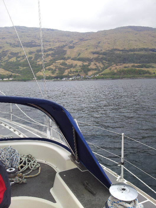Approaching Kentallen