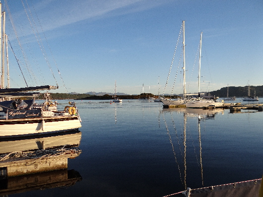 A still day in Dunstaffnage