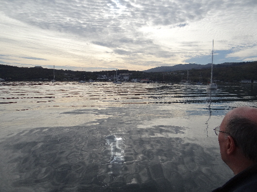 Crasighouse, Jura, on a very still evening