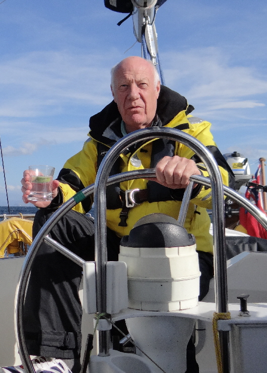 Rod helming through cocktail hour