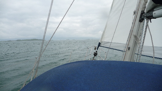 Sailing without the benefit of sunshine