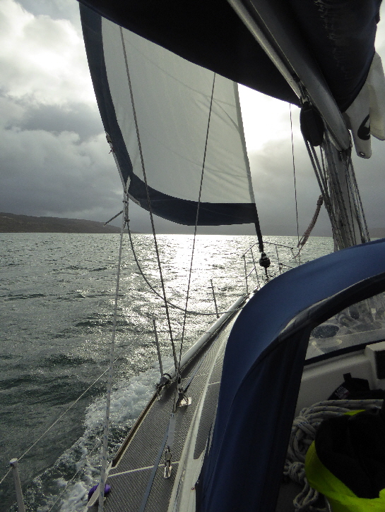 Spent most of this trip under sail making very good speeds