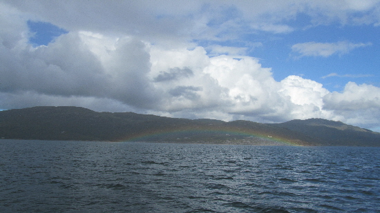 Rainbow! Both ends showing